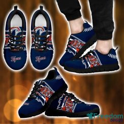 MLB Detroit Tigers Sneakers Running Lover Gift Shoes Men Women Shoes Product Photo 2