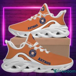 MLB Houston Astros Max Soul Shoes Sport Running Sneakers Fans Product Photo 1