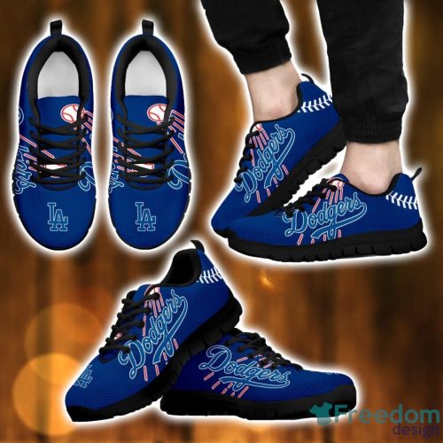 MLB Los Angeles Dodgers Sneakers Running Lover Gift Shoes Men Women Shoes Product Photo 2