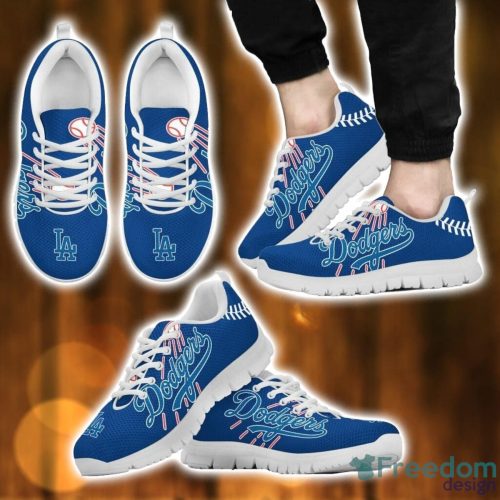 MLB Los Angeles Dodgers Sneakers Running Lover Gift Shoes Men Women Shoes Product Photo 1