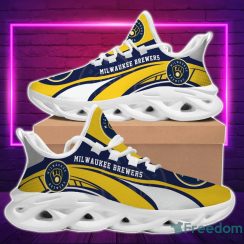 MLB Milwaukee Brewers Max Soul Shoes Sport Running Sneakers Fans