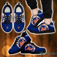 MLB New York Mets Sneakers Running Lover Gift Shoes Men Women Shoes Product Photo 2