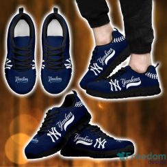 MLB New York Yankees Sneakers Running Lover Gift Shoes Men Women Shoes Product Photo 2