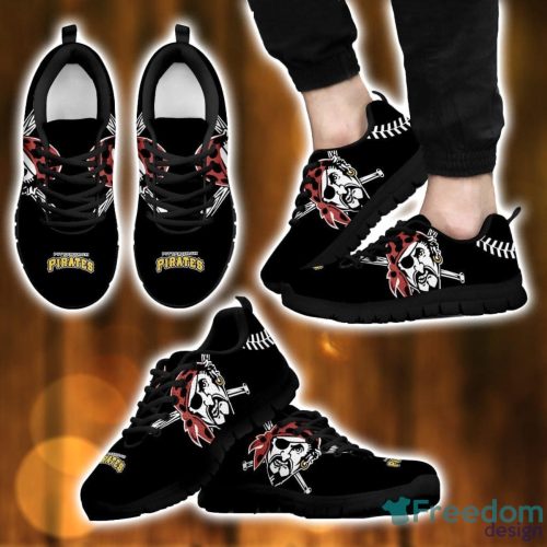 MLB Pittsburgh Pirates Sneakers Running Lover Gift Shoes Men Women Shoes Product Photo 2