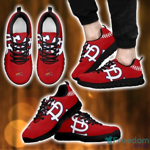 MLB St. Louis Cardinals Sneakers Running Lover Gift Shoes Men Women Shoes Product Photo 2