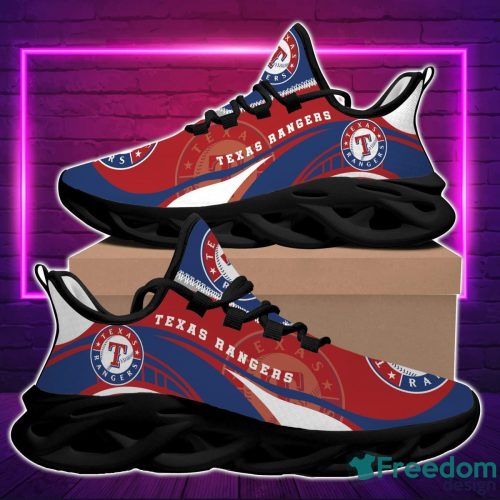 MLB Texas Rangers Max Soul Shoes Sport Running Sneakers Fans Product Photo 2