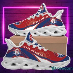 MLB Texas Rangers Max Soul Shoes Sport Running Sneakers Fans