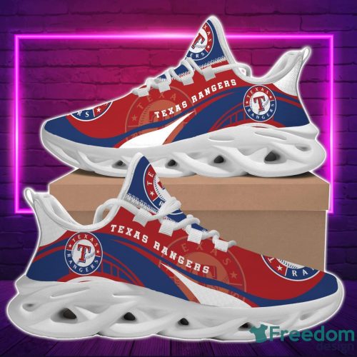 MLB Texas Rangers Max Soul Shoes Sport Running Sneakers Fans Product Photo 1