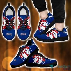 MLB Texas Rangers Sneakers Running Lover Gift Shoes Men Women Shoes Product Photo 2