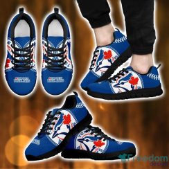 MLB Toronto Blue Jays Sneakers Running Lover Gift Shoes Men Women Shoes Product Photo 2