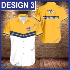 Nashville Predators 3D Hawaiian Shirt For Men Gifts New Trending Shirts Beach Holiday Summer - NHL Nashville Predators 3D Hawaiian Shirt Pattern Style 3