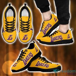 NBA Los Angeles Lakers Sneakers Sport Gift Running Shoes For Men And Women Product Photo 2