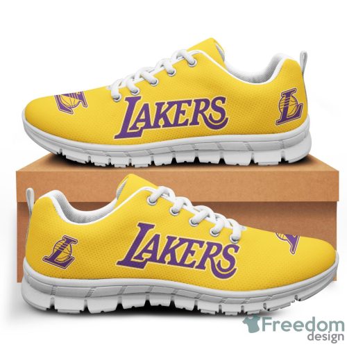 NBA Los Angeles Lakers Sneakers Sport Gift Running Shoes For Men And Women Product Photo 1