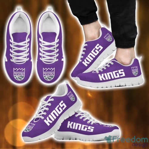 NBA Sacramento Kings Sneakers Sport Gift Running Shoes For Men And Women Product Photo 2