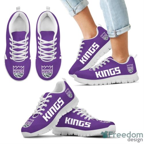 NBA Sacramento Kings Sneakers Sport Gift Running Shoes For Men And Women Product Photo 1