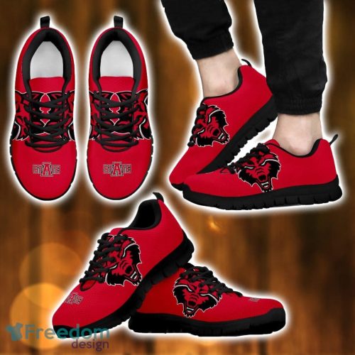 NCAA Arkansas State Red Wolves Sneakers Trending Running Shoes For Fans Product Photo 2