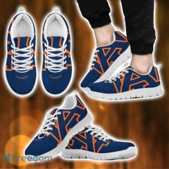 NCAA Auburn Tigers Navy Blue Sneakers Trending Running Shoes For Fans