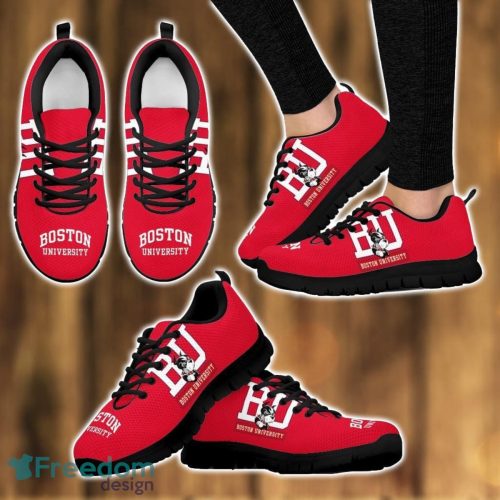 NCAA Boston University Sneakers Trending Running Shoes For Fans Product Photo 2