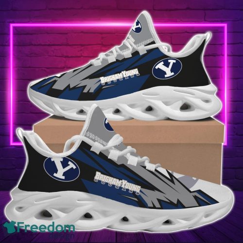 NCAA Brigham Young Cougars Grey Blue Limited Max Soul Shoes Sport Shoes Product Photo 1