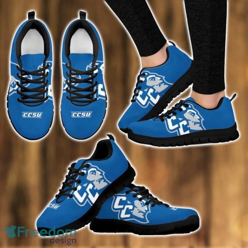 NCAA Central Connecticut State Blue Devils Sneakers Trending Running Shoes For Fans Product Photo 2