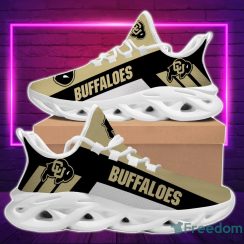 NCAA Colorado Buffaloes Gold Black Max Soul Shoes Sport Running Sneakers Fans Product Photo 2