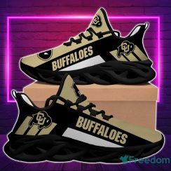 NCAA Colorado Buffaloes Gold Black Max Soul Shoes Sport Running Sneakers Fans