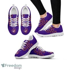 NCAA Evansville Purple Aces Sneakers Running Shoes For Men And Women Gift Product Photo 1