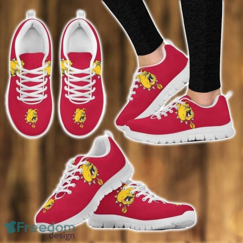 NCAA Ferris State Bulldogs Sneakers Running Shoes For Men And Women Gift Product Photo 1