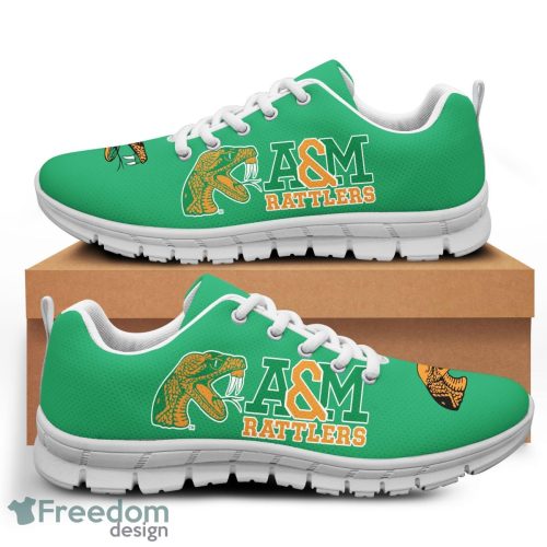 NCAA Florida A&amp;M Rattlers Sneakers Trending Running Shoes For Fans Product Photo 1