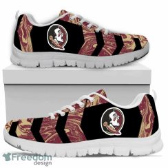 NCAA Florida State Seminoles Black Garnet Sneakers Running Shoes For Men And Women Gift Product Photo 1