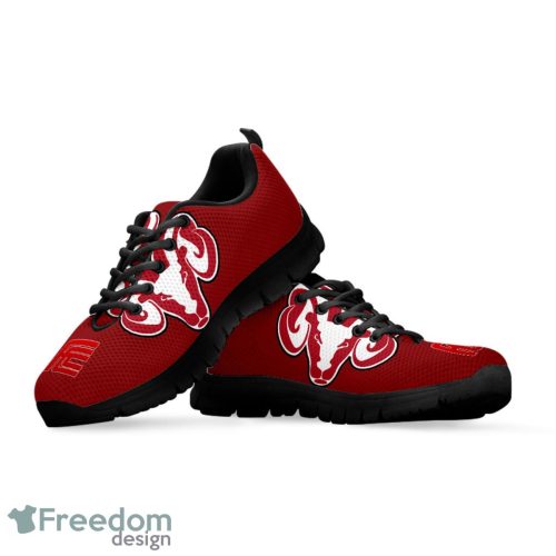 NCAA Fresno City College Rams Sneakers Running Shoes For Men And Women Gift Product Photo 2