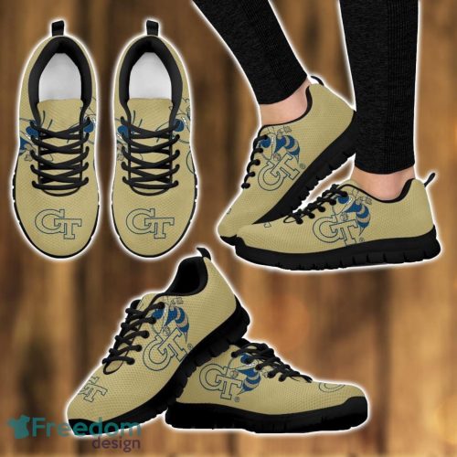 NCAA GA Tech Yellow Jackets Sneakers Running Shoes For Men And Women Gift Product Photo 2