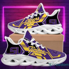 NCAA LSU Tigers Purple Max Soul Shoes Sport Running Sneakers Fans