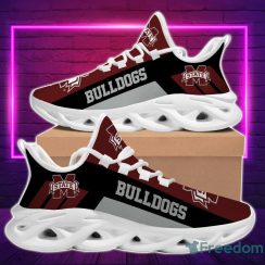 NCAA Mississippi State Bulldogs Maroon Black Max Soul Shoes Sport Running Sneakers Fans Product Photo 1