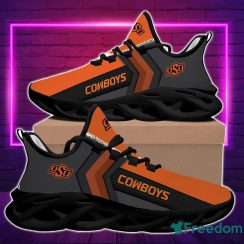 NCAA Oklahoma State Cowboys Orange Black Max Soul Shoes Sport Running Sneakers Fans Product Photo 2