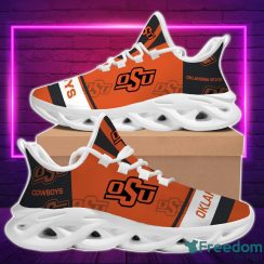 NCAA Oklahoma State Cowboys Orange White Max Soul Shoes Sport Running Sneakers Fans