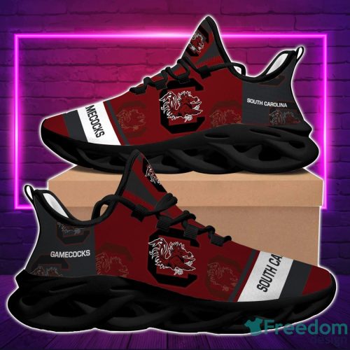 NCAA South Carolina Gamecocks Garnet White Max Soul Shoes Sport Running Sneakers Fans Product Photo 2