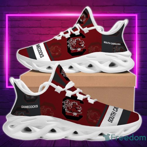 NCAA South Carolina Gamecocks Garnet White Max Soul Shoes Sport Running Sneakers Fans Product Photo 1