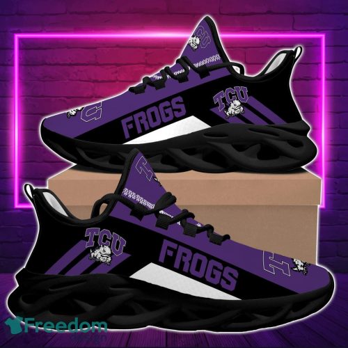 NCAA TCU Horned Frogs Logo Limited Max Soul Shoes Sport Shoes Product Photo 2