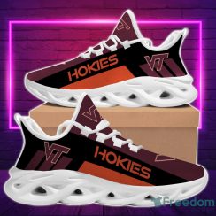 NCAA Virginia Tech Hokies Maroon Black Max Soul Shoes Sport Running Sneakers Fans Product Photo 2