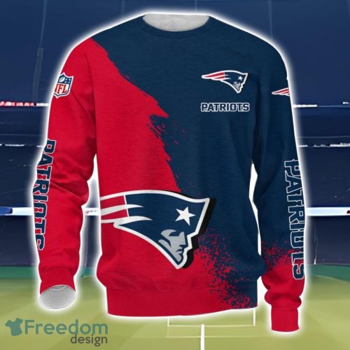 New England Patriots 3D All Over Printed T-shirt Hoodie Sweatshirt Product Photo 3