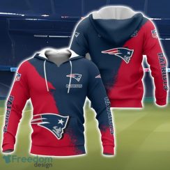 New England Patriots 3D All Over Printed T-shirt Hoodie Sweatshirt