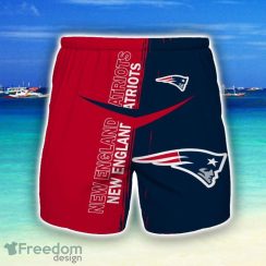 New England Patriots 3D All Print Beach Shorts For Men Fans Sport Gift