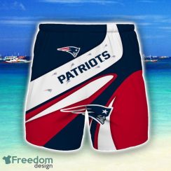 New England Patriots 3D Shorts Summer Holiday Gift For Men