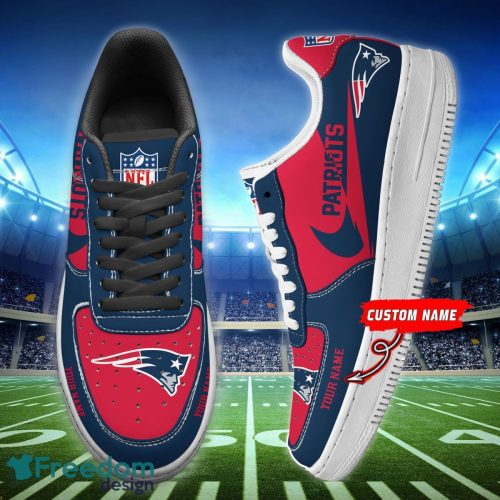 New England Patriots Personalized Air Force 1 Shoes Unique Sport Shoes Product Photo 1