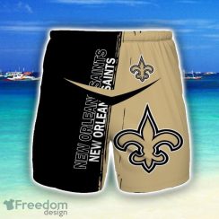 New Orleans Saints 3D All Print Beach Shorts For Men Fans Sport Gift