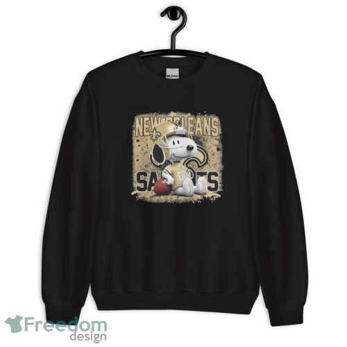 New Orleans Saints Mix Snoopy Shirt - Unisex Crewneck Sweatshirt