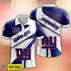 New York Giants 3D Polo Shirt Sport Style Gift For Men