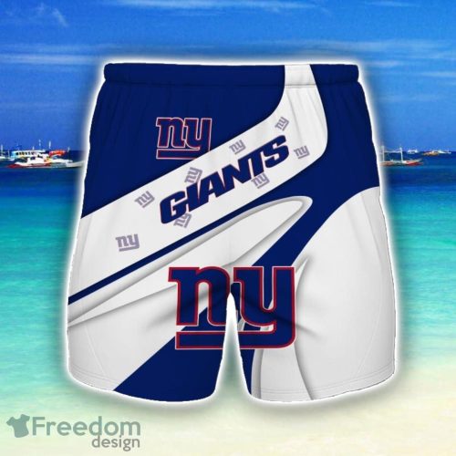 New York Giants 3D Shorts Summer Holiday Gift For Men Product Photo 1