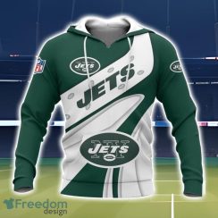 New York Jets Logo Team 3D Printing T-Shirt Hoodie Sweatshirt For Fans